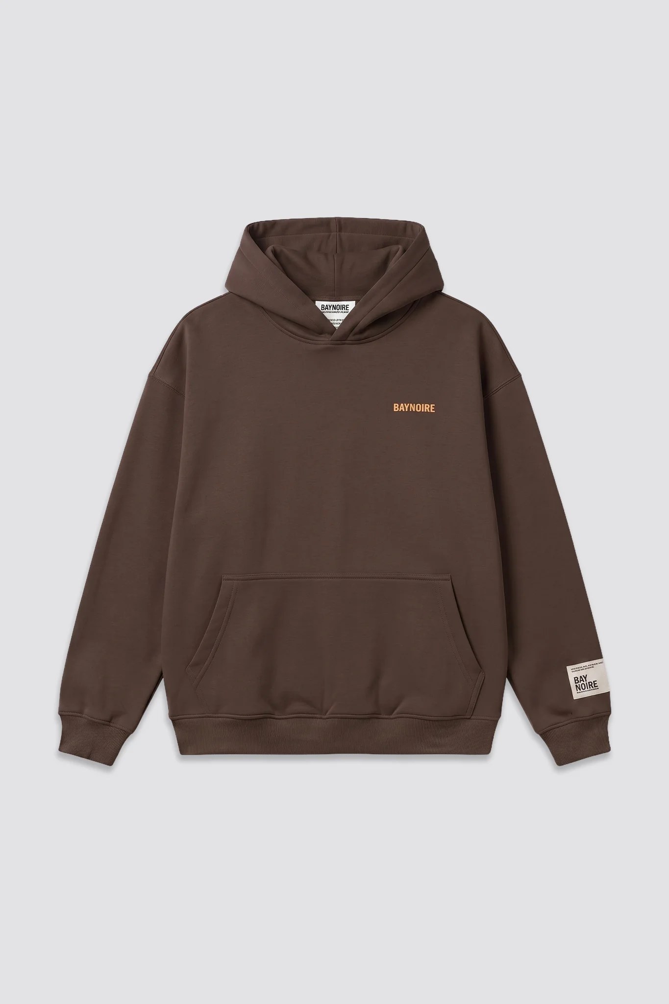 Brown Logo II PL Oversized Hoodie