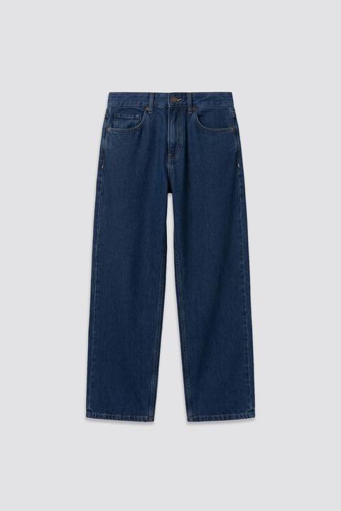 06D-1 Relaxed Dark Blue Jeans