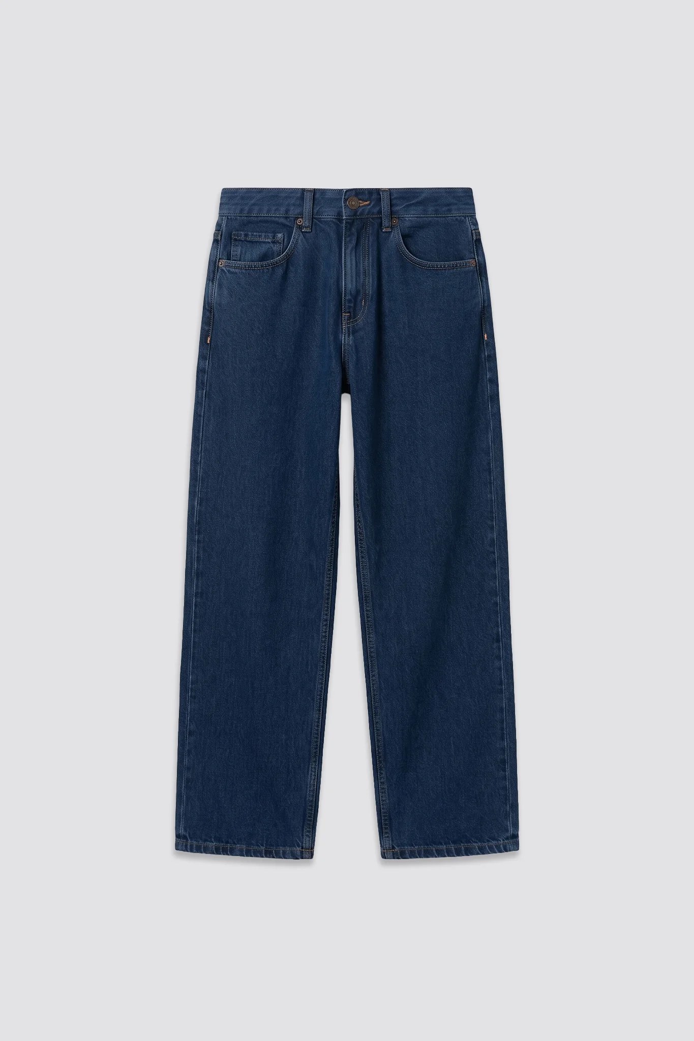 06D-1 Relaxed Dark Blue Jeans