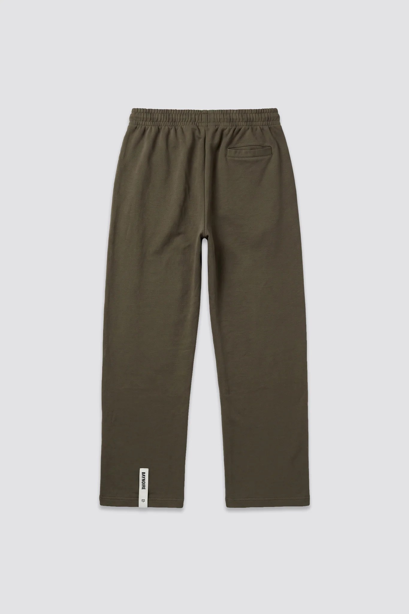 01E Wide Leg Olive Lightweight Sweatpants