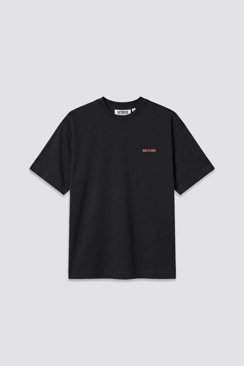 02P Oversized Black T-shirt
