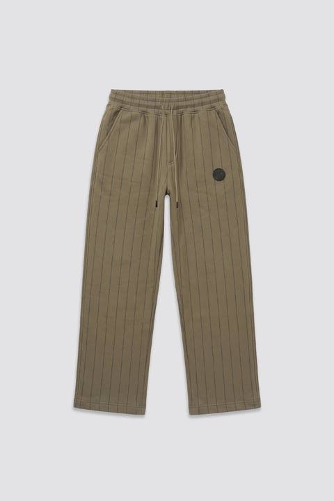 Olive BYN X ALC Striped Sweatpants