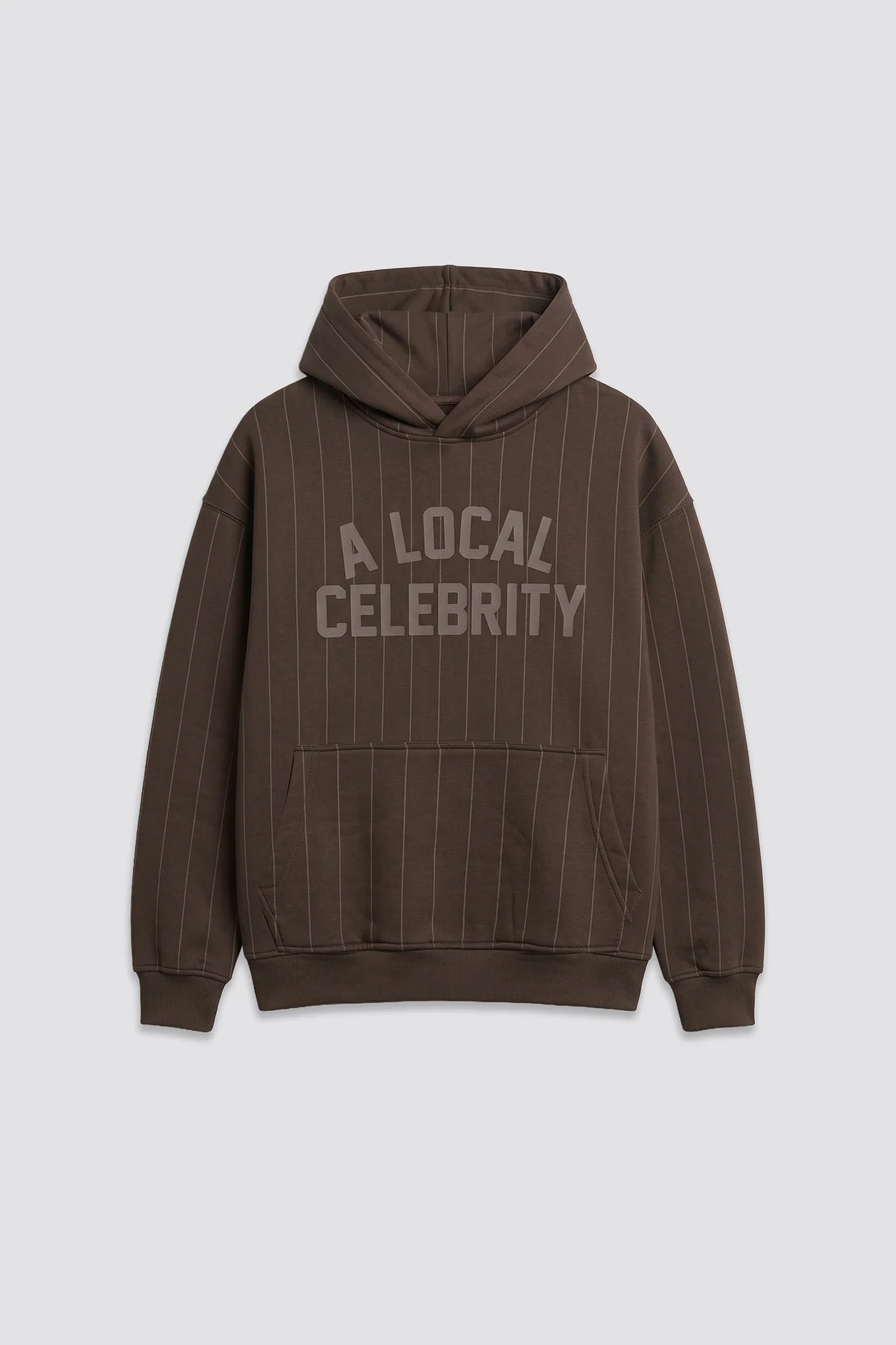 BYN X ALC Brown Oak Striped Hoodie