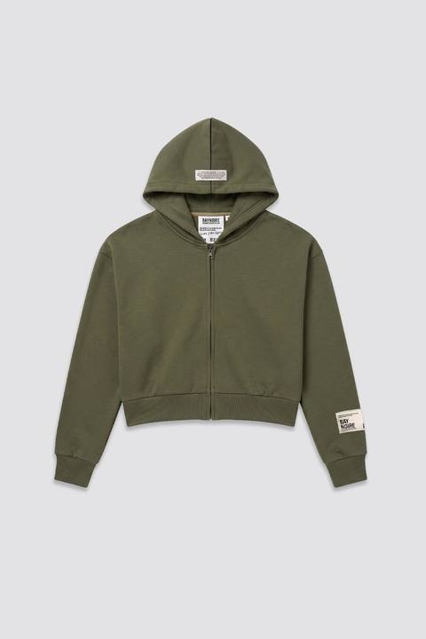 Olive Core Boxy Jacket