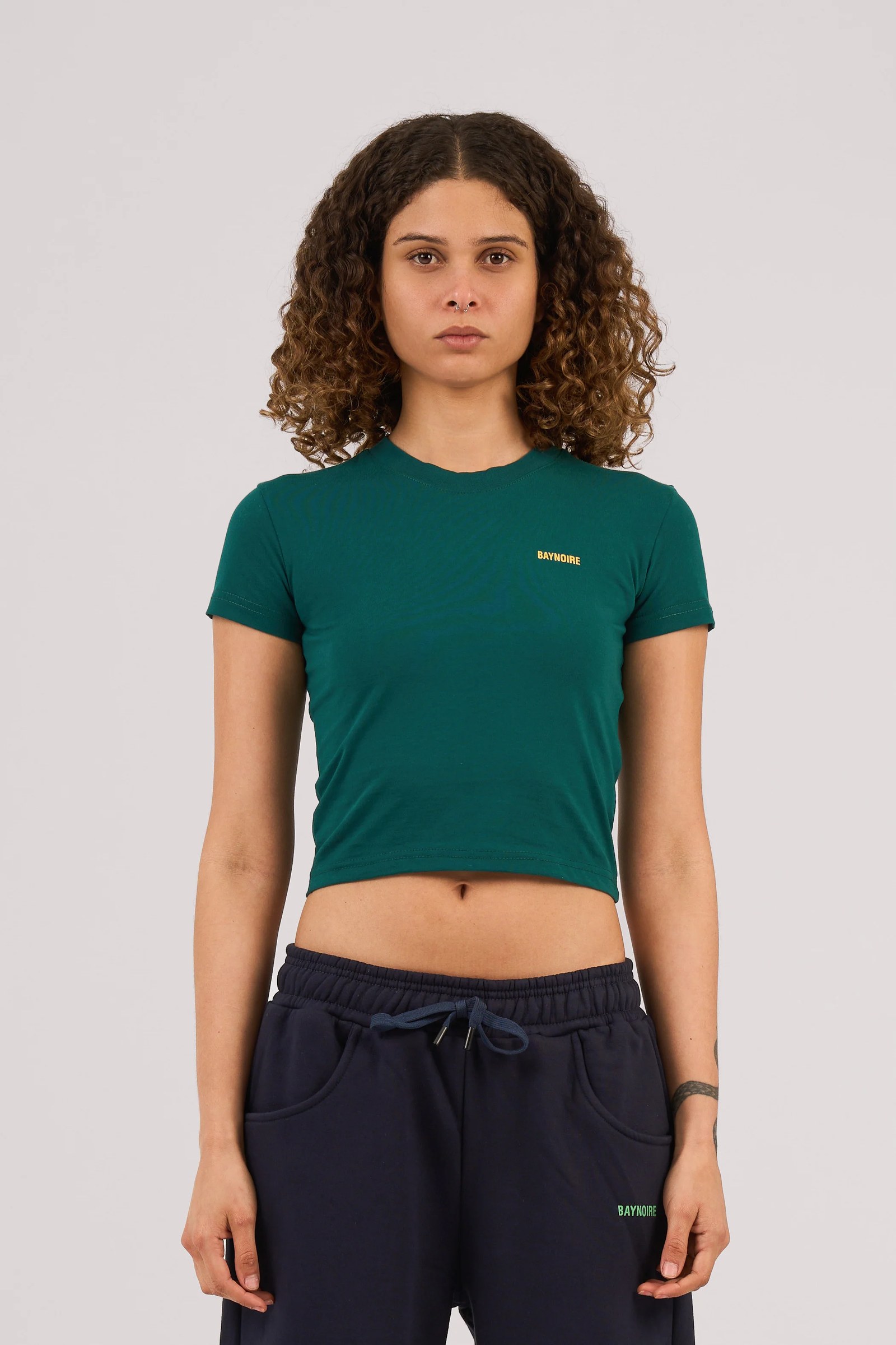 Teal Logo PL Baby Tee