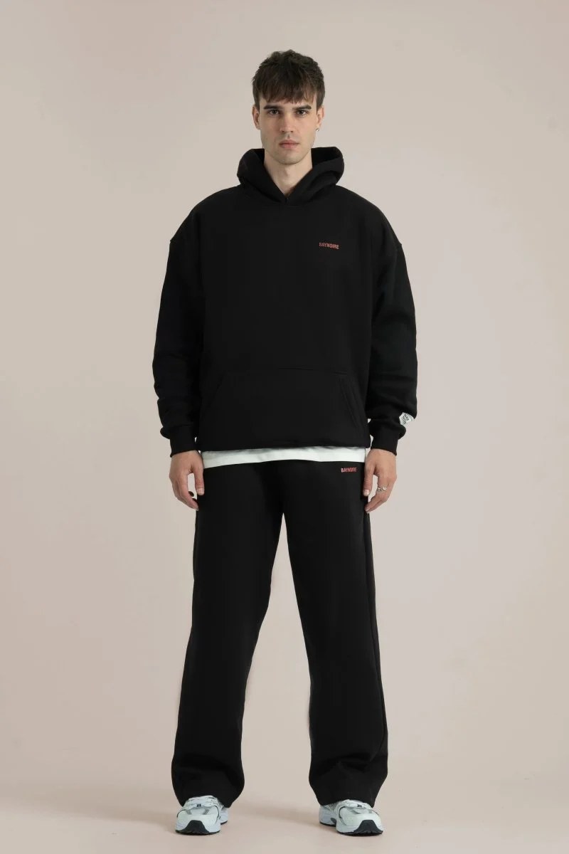 Black Logo II PL Oversized Sweatpants