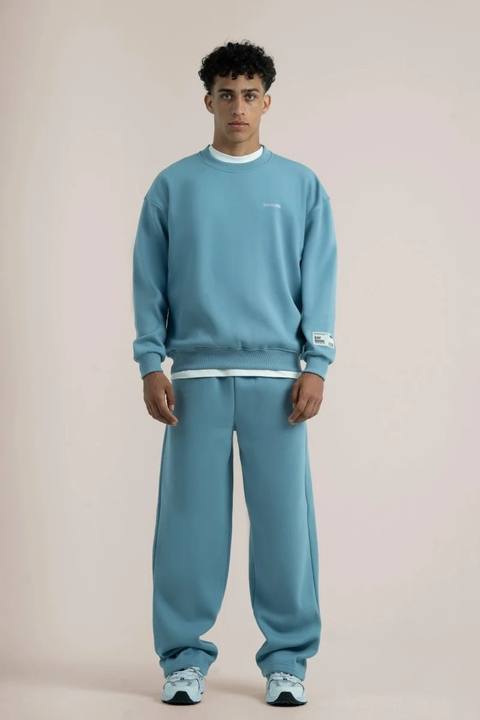 Baby Blue Logo II PL Oversized Sweatpants