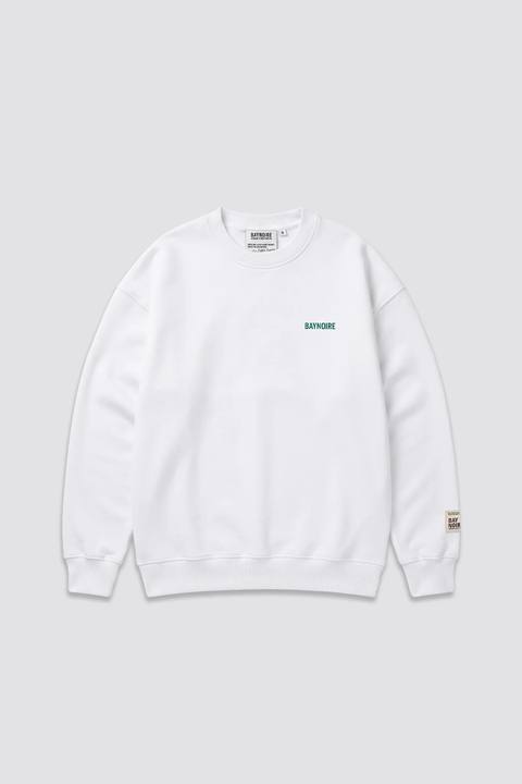 White Logo II PL Oversized Sweatshirt