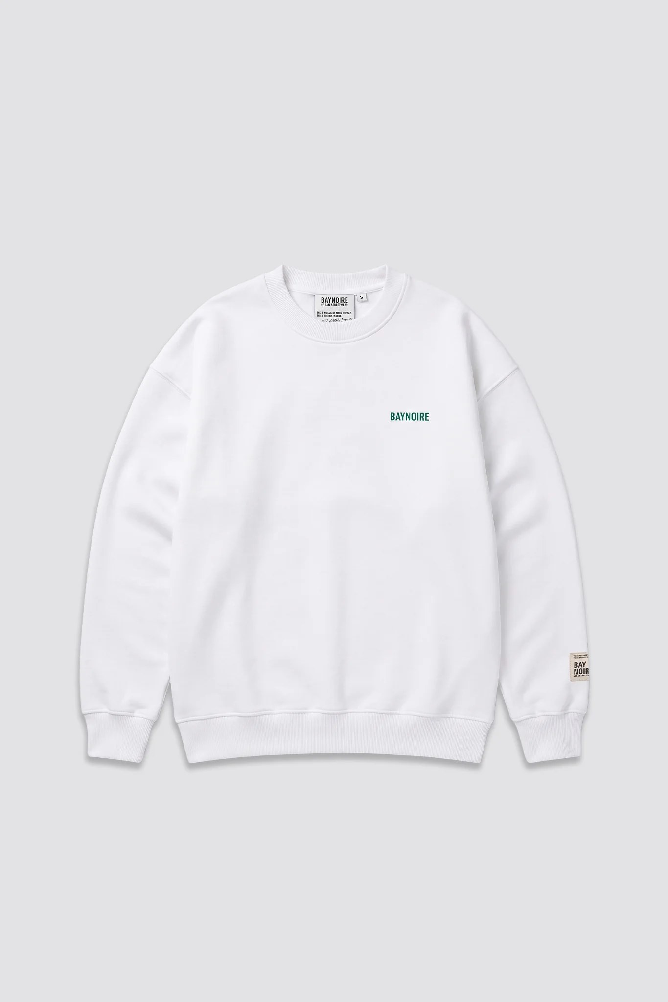 White Logo II PL Oversized Sweatshirt