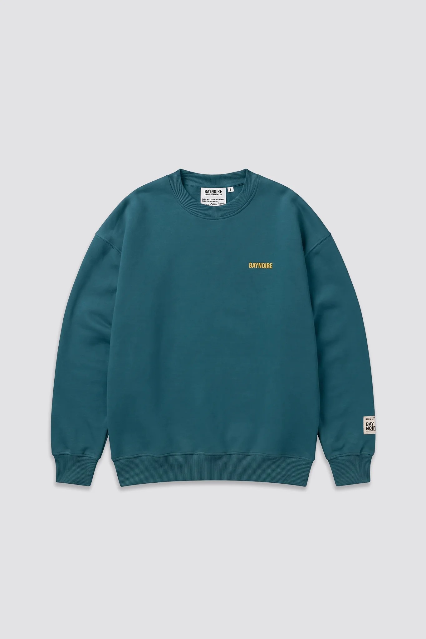 Teal Logo II PL Oversized Sweatshirt