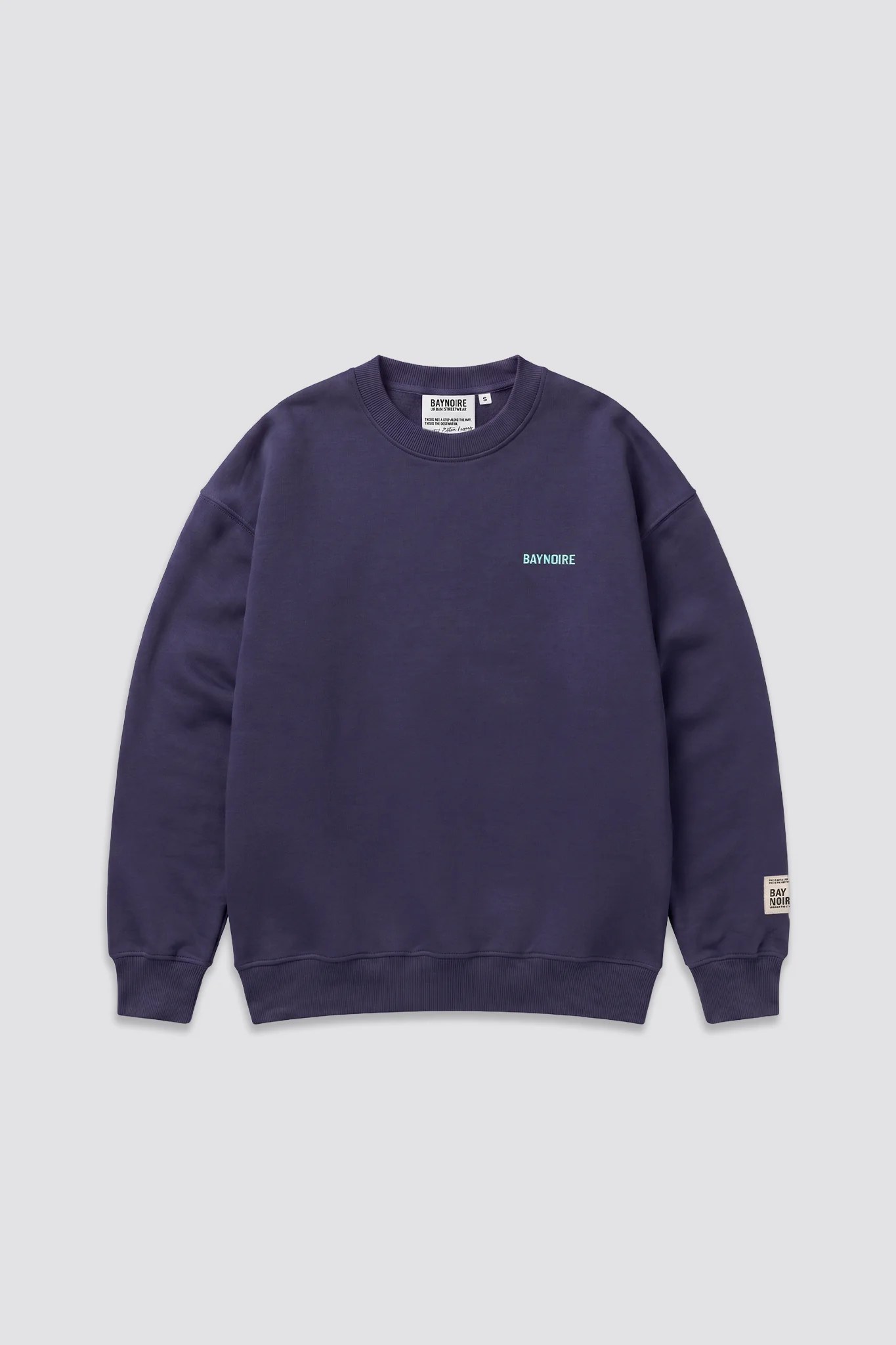 Purple Logo II PL Oversized Sweatshirt