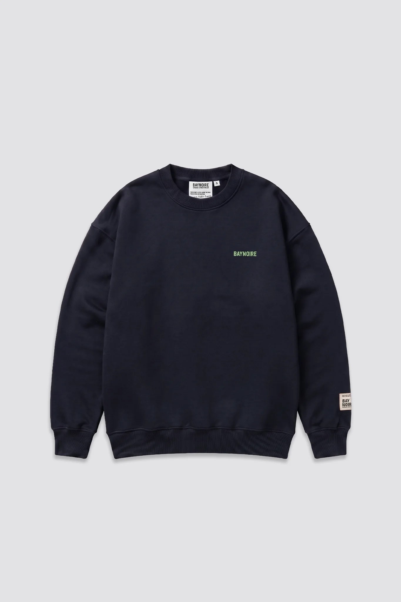 Navy Logo II PL Oversized Sweatshirt