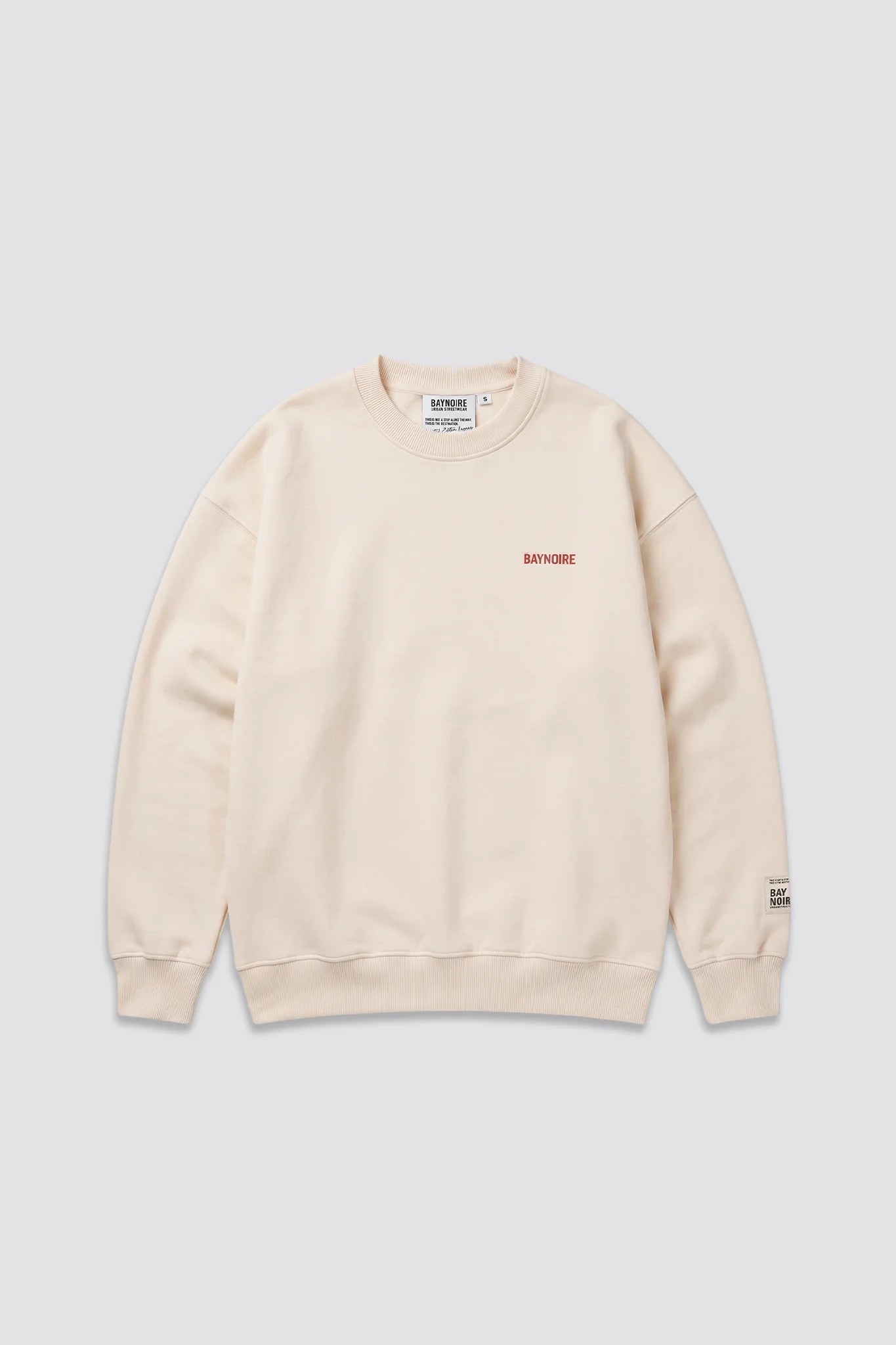 Cream Logo II PL Oversized Sweatshirt
