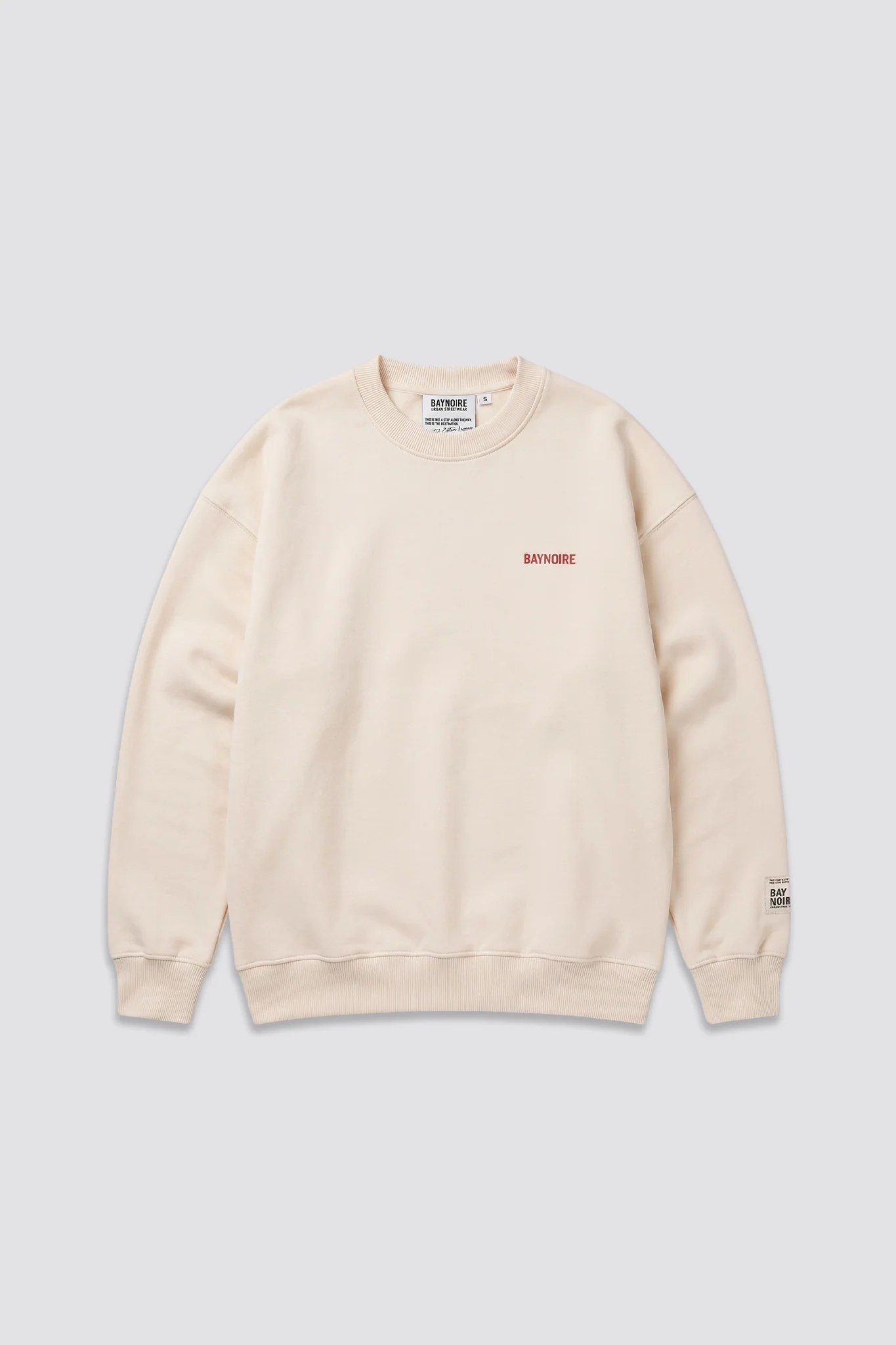 Cream Logo II PL Oversized Sweatshirt