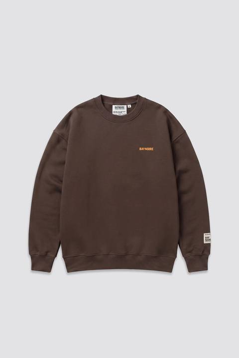 Brown Logo II PL Oversized Sweatshirt