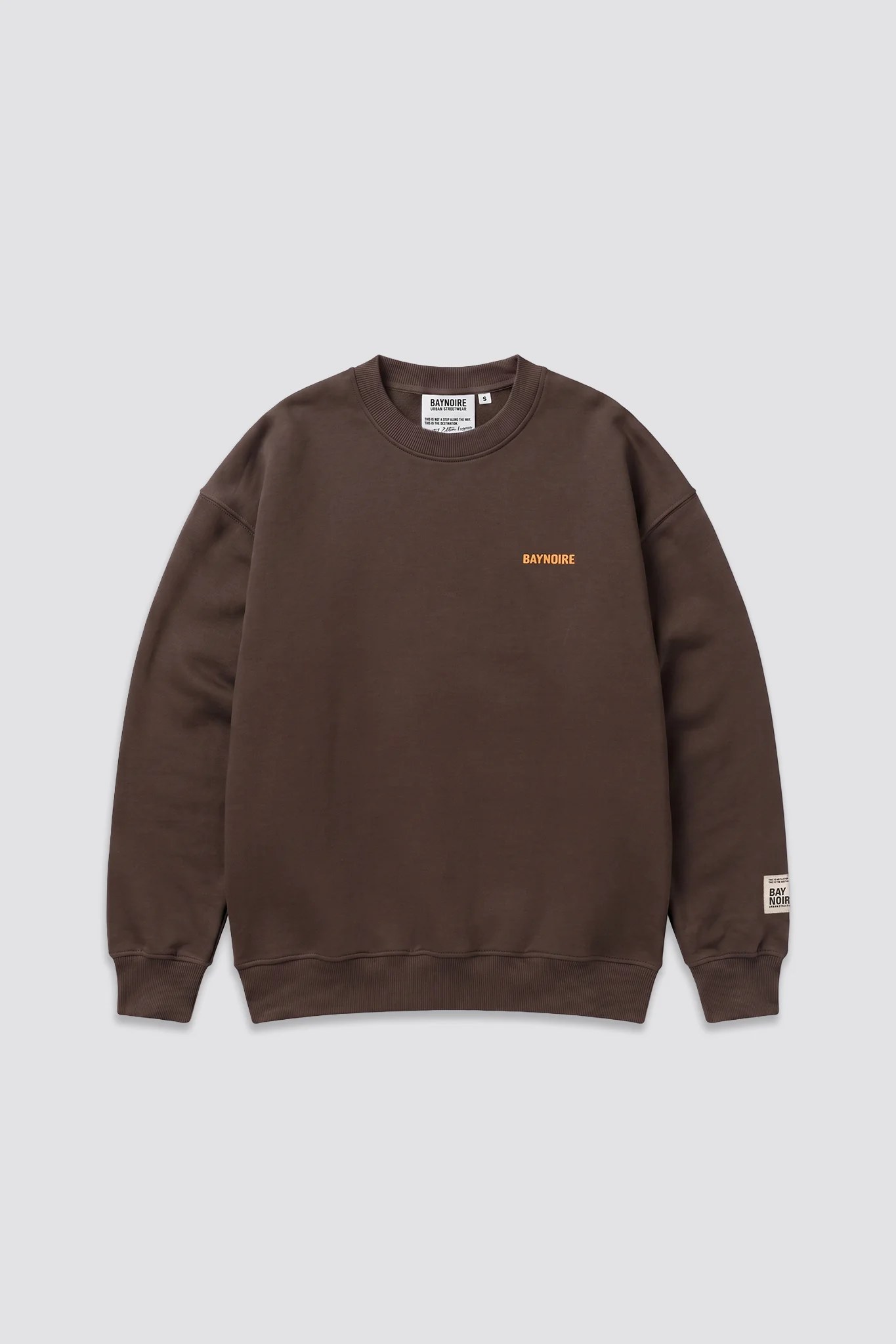 Brown Logo II PL Oversized Sweatshirt