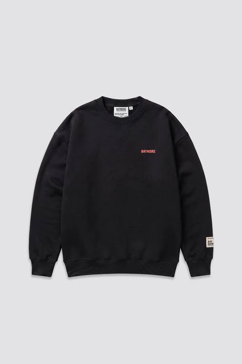 Black Logo II PL Oversized Sweatshirt