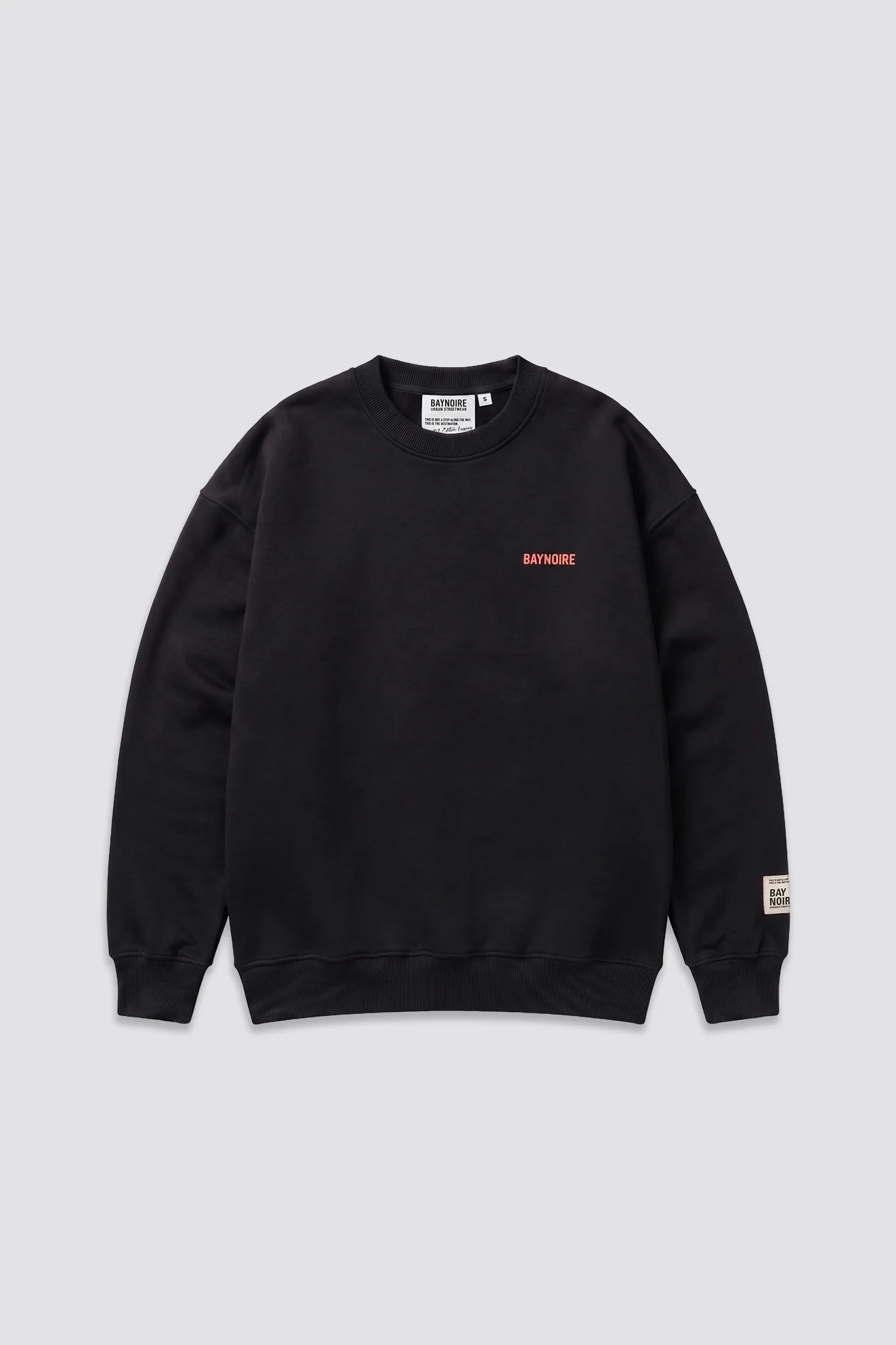 Black Logo II PL Oversized Sweatshirt