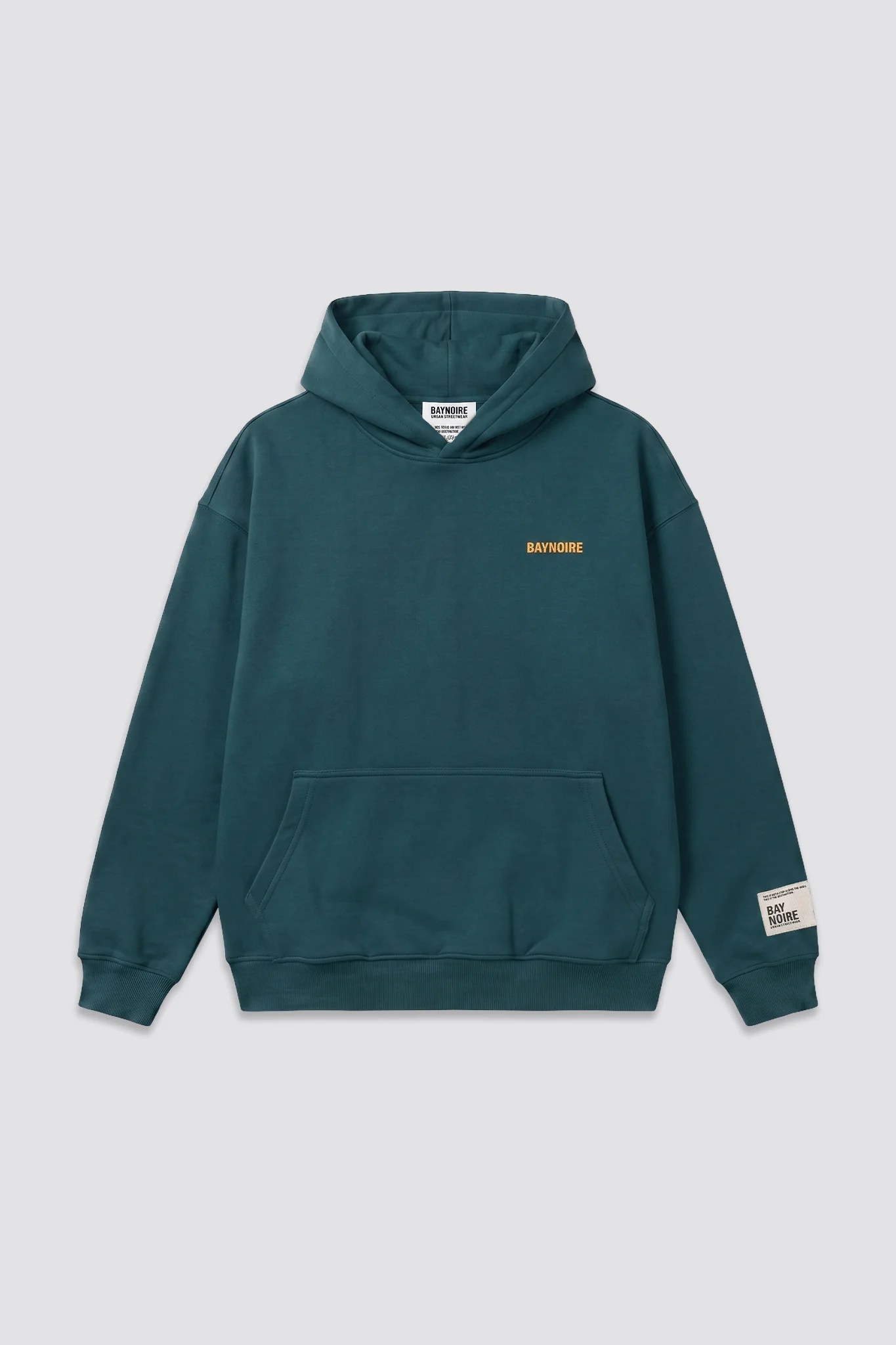 Teal Logo II PL Oversized Hoodie
