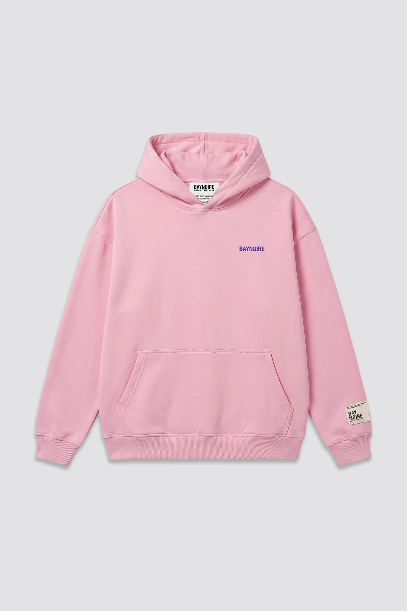Pink Logo II PL Oversized Hoodie