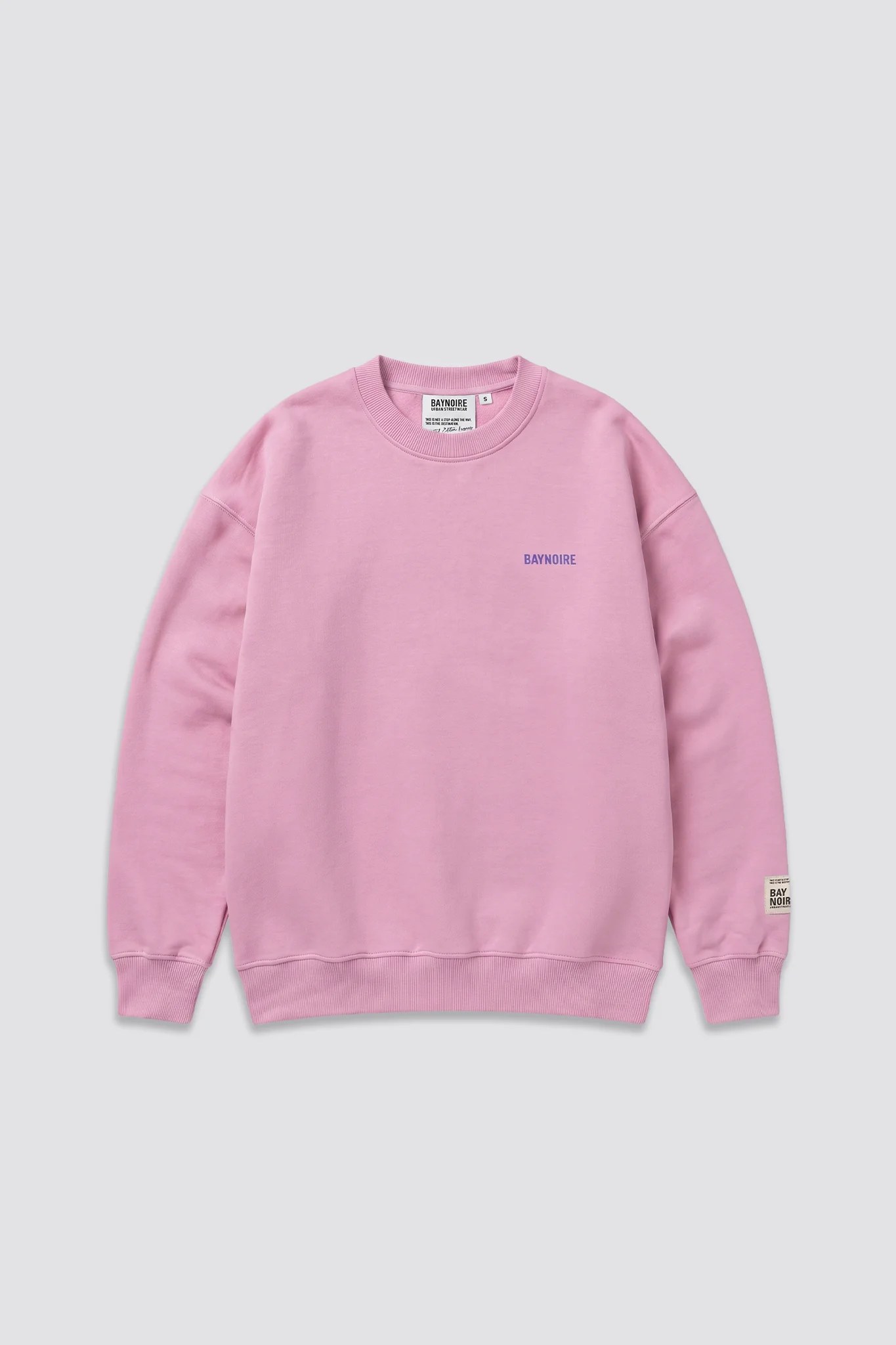 Pink Logo II PL Oversized Sweatshirt