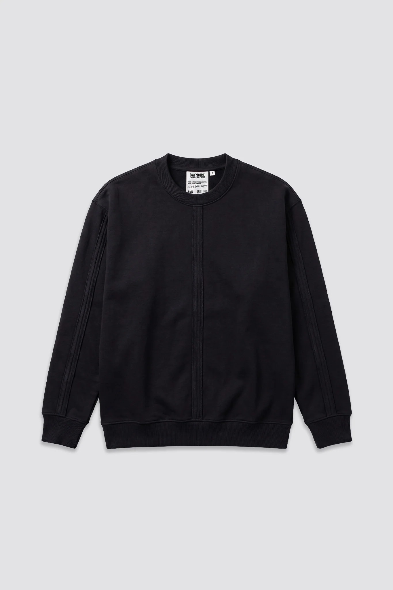 Black L01 Oversized Sweatshirt