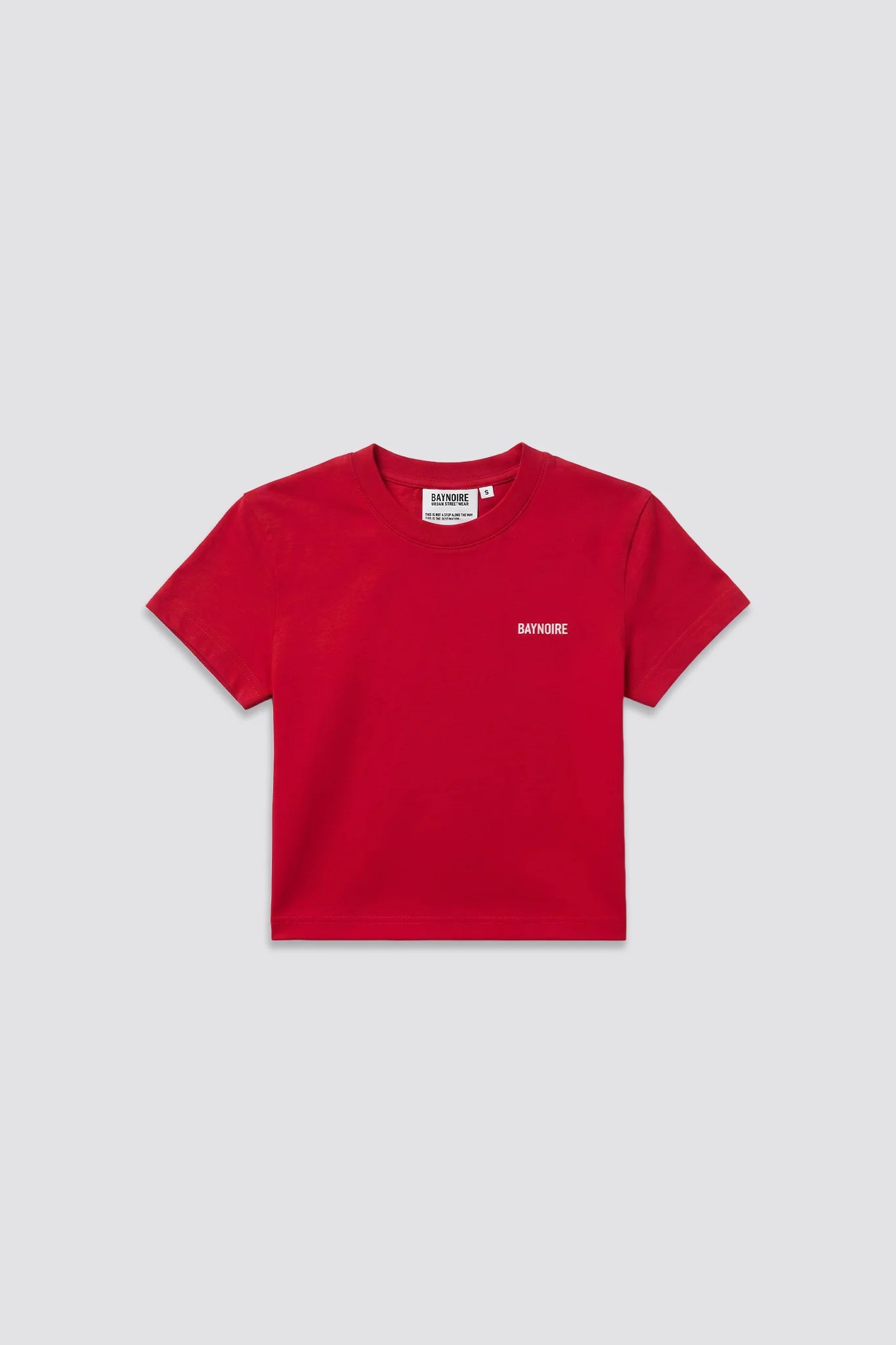 Red Logo PL Baby Tee