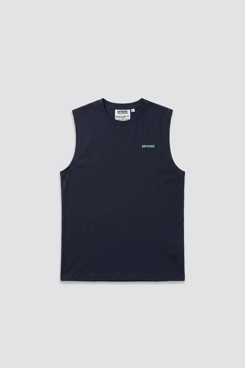 Navy Logo II PL Sleeveless T-shirt