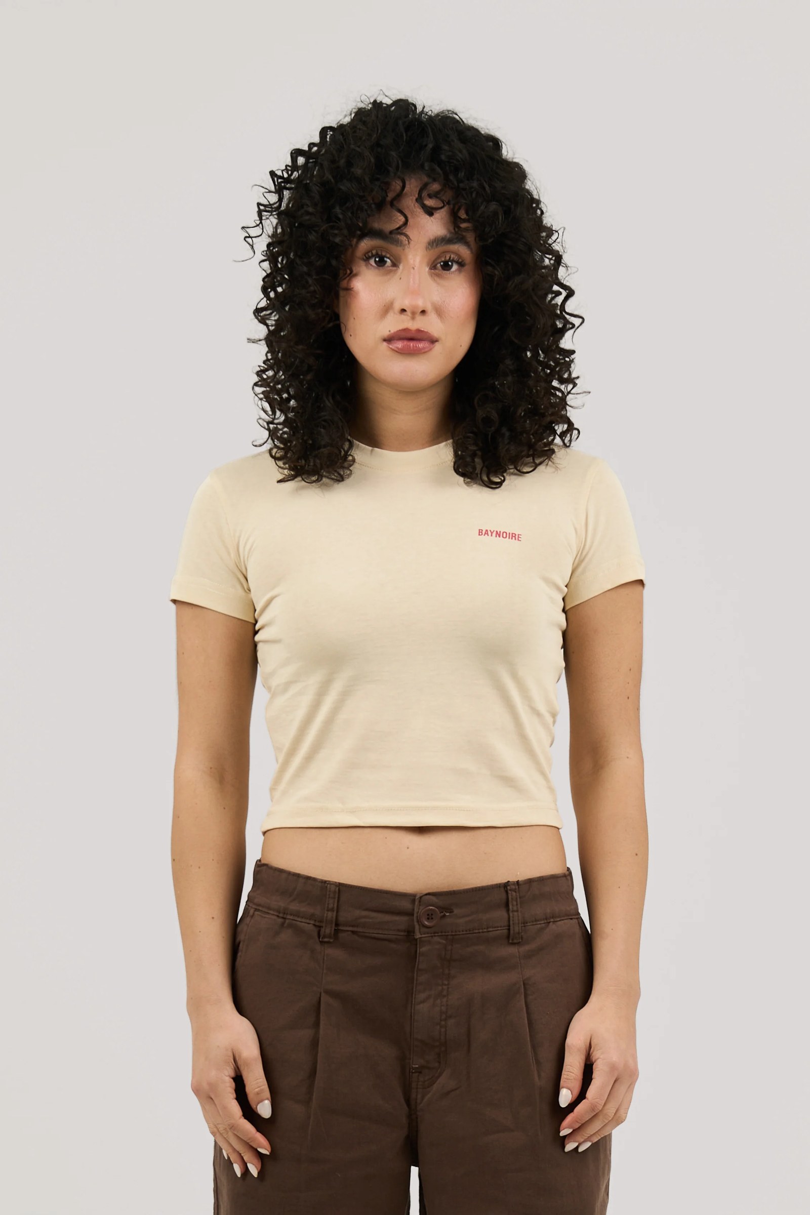 Cream Logo PL Baby Tee