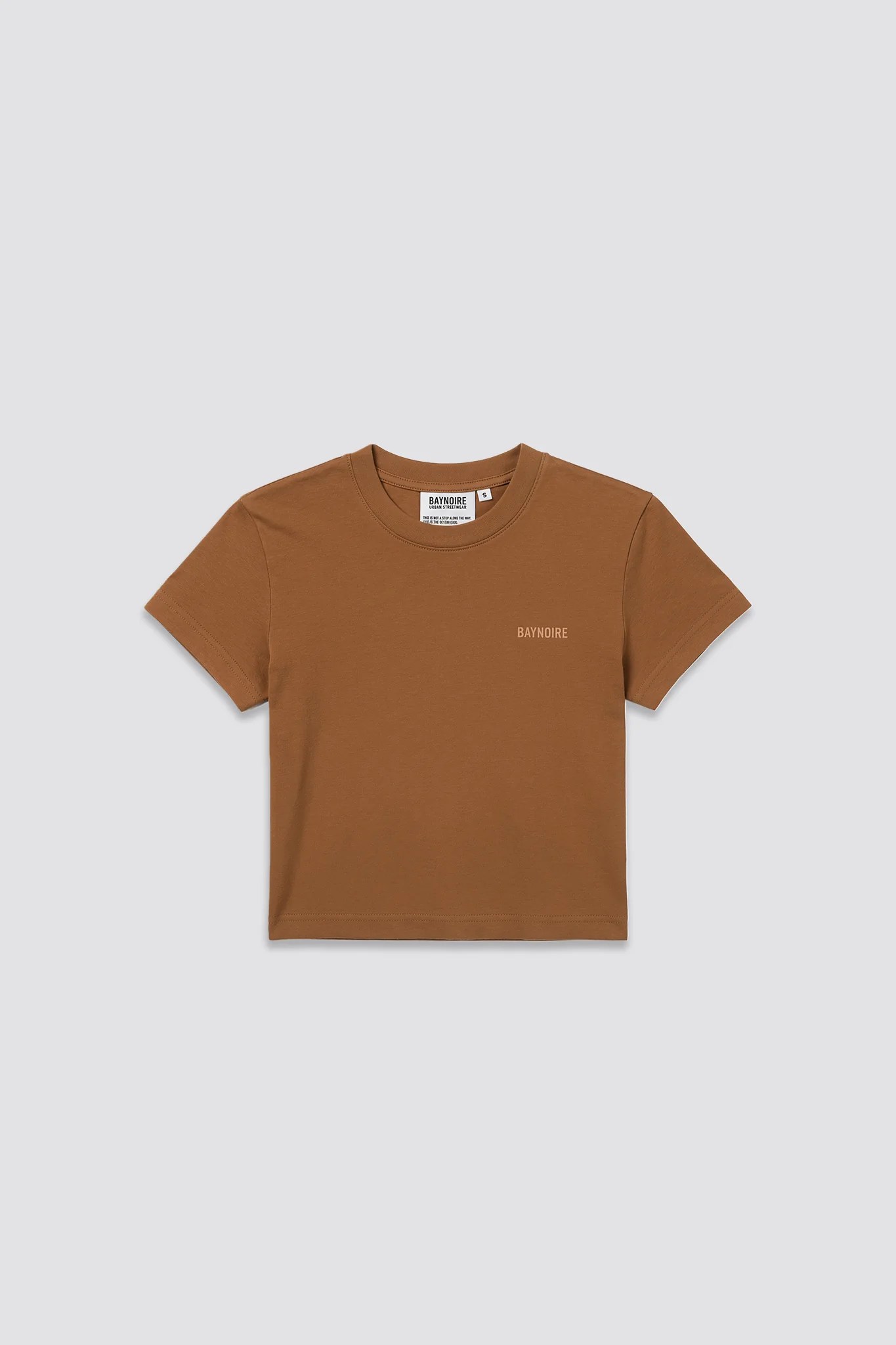 Brown Logo PL Baby Tee