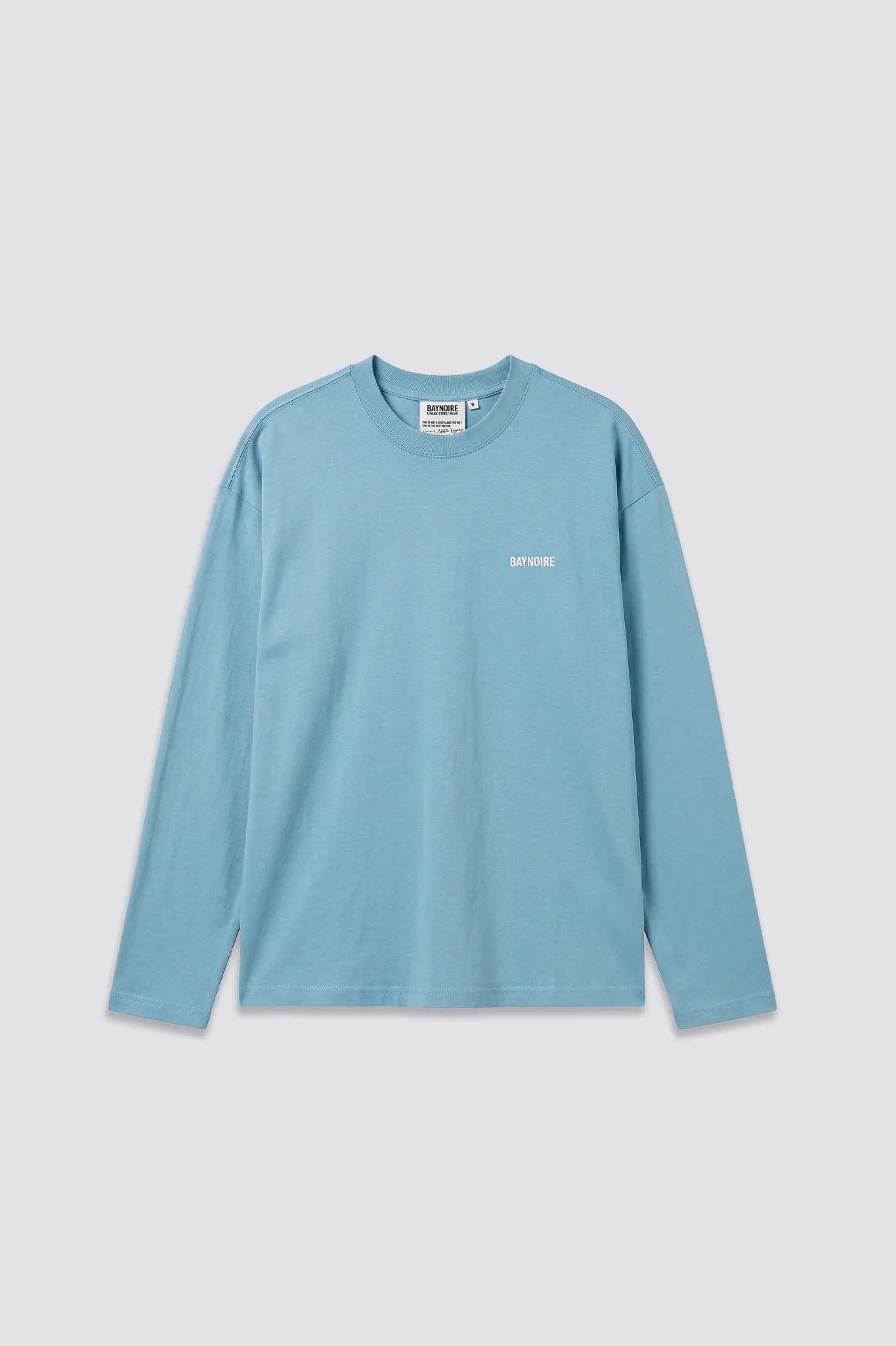 Blue Logo PL Long-sleeved T-shirt