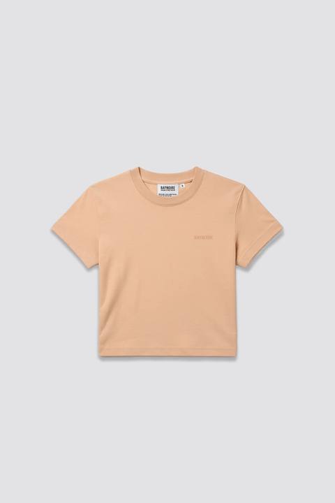 Beige Logo PL Baby Tee