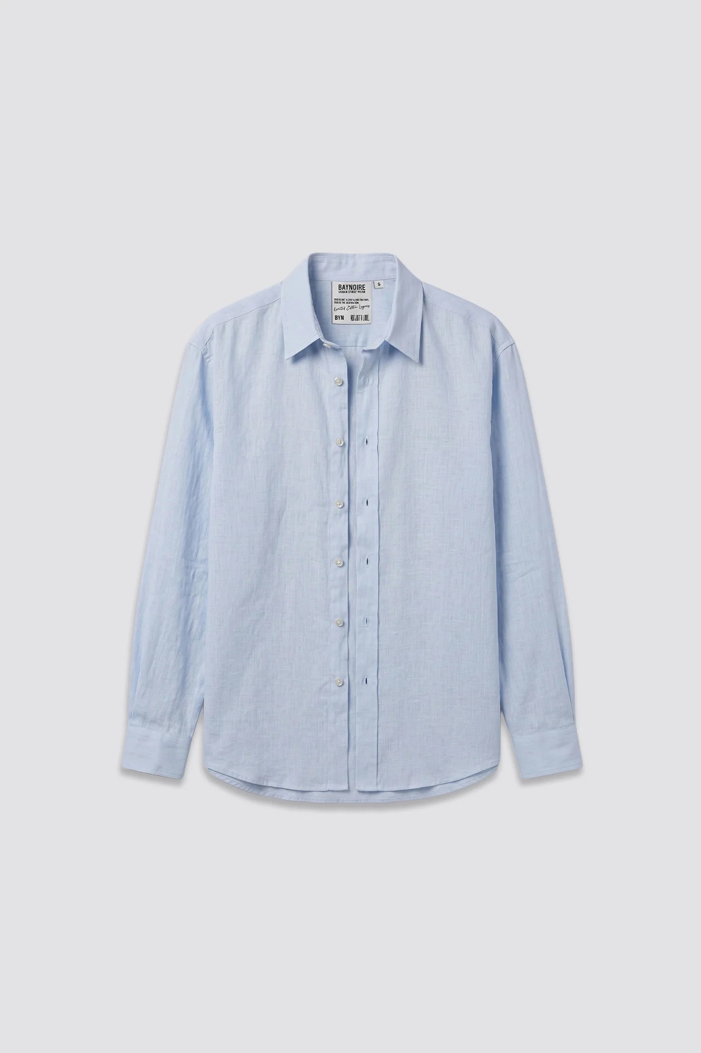 Baby Blue C-Linen Shirt
