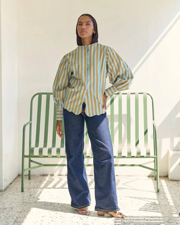 Wavy Stripe Shirt