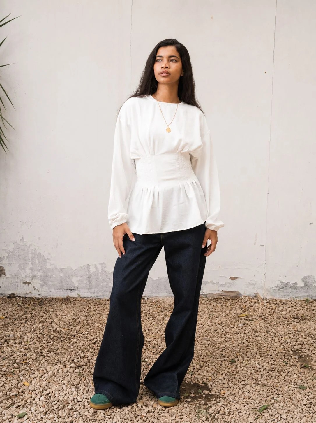 The Waisted Blouse - Off White