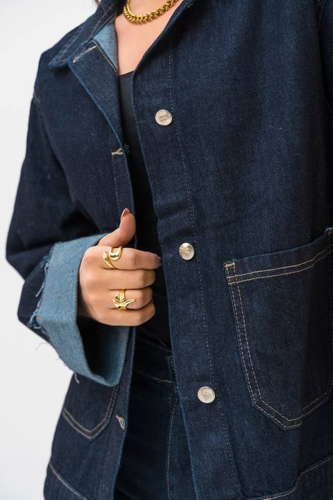 The Fold Denim Jacket - Raw