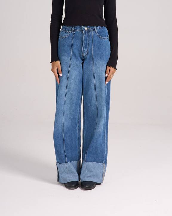 The Fold Denim - Mid Blue