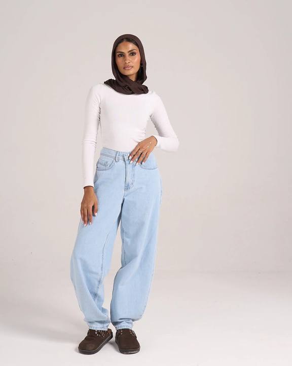 Balloon Denim - Light Blue