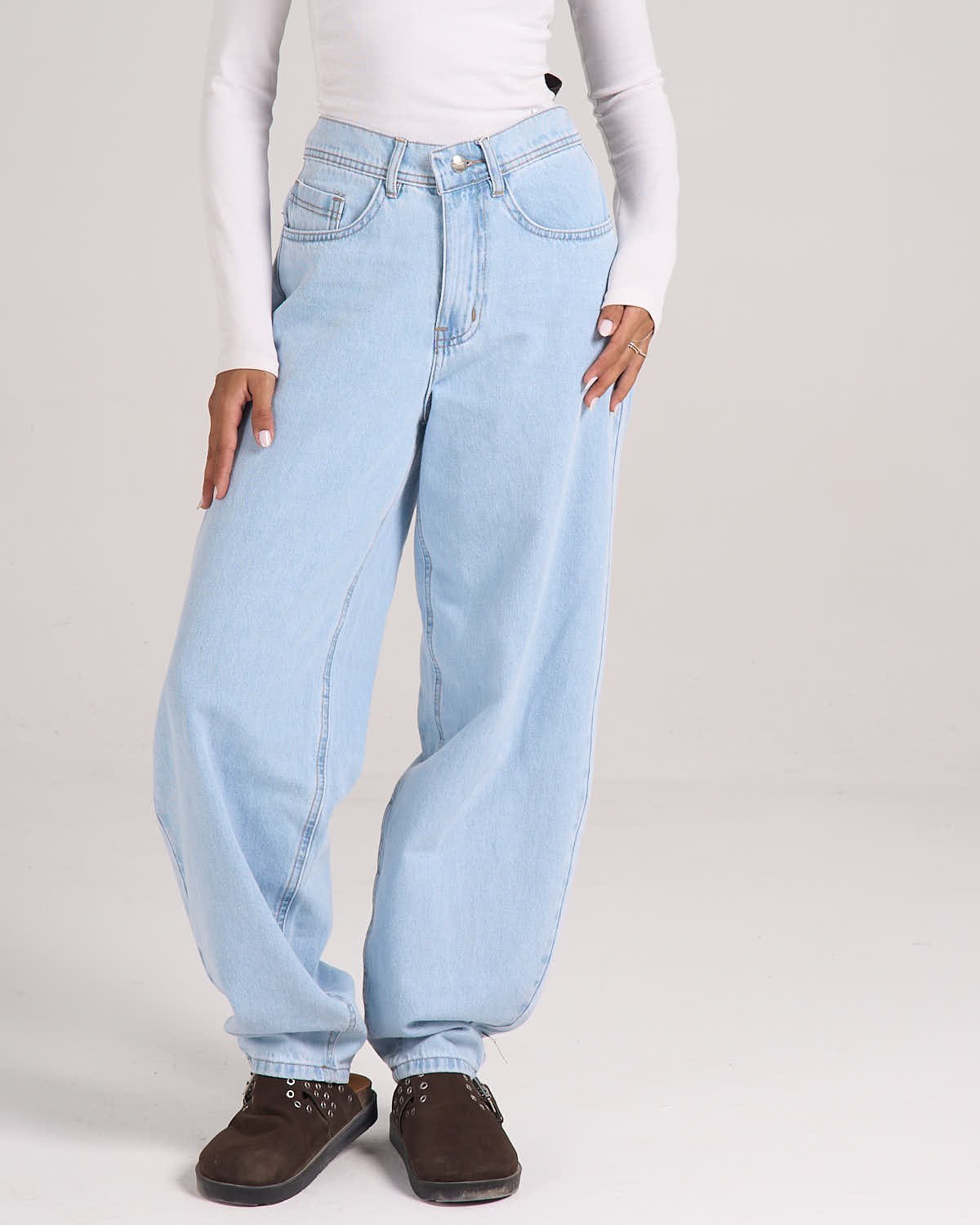 Balloon Denim - Light Blue