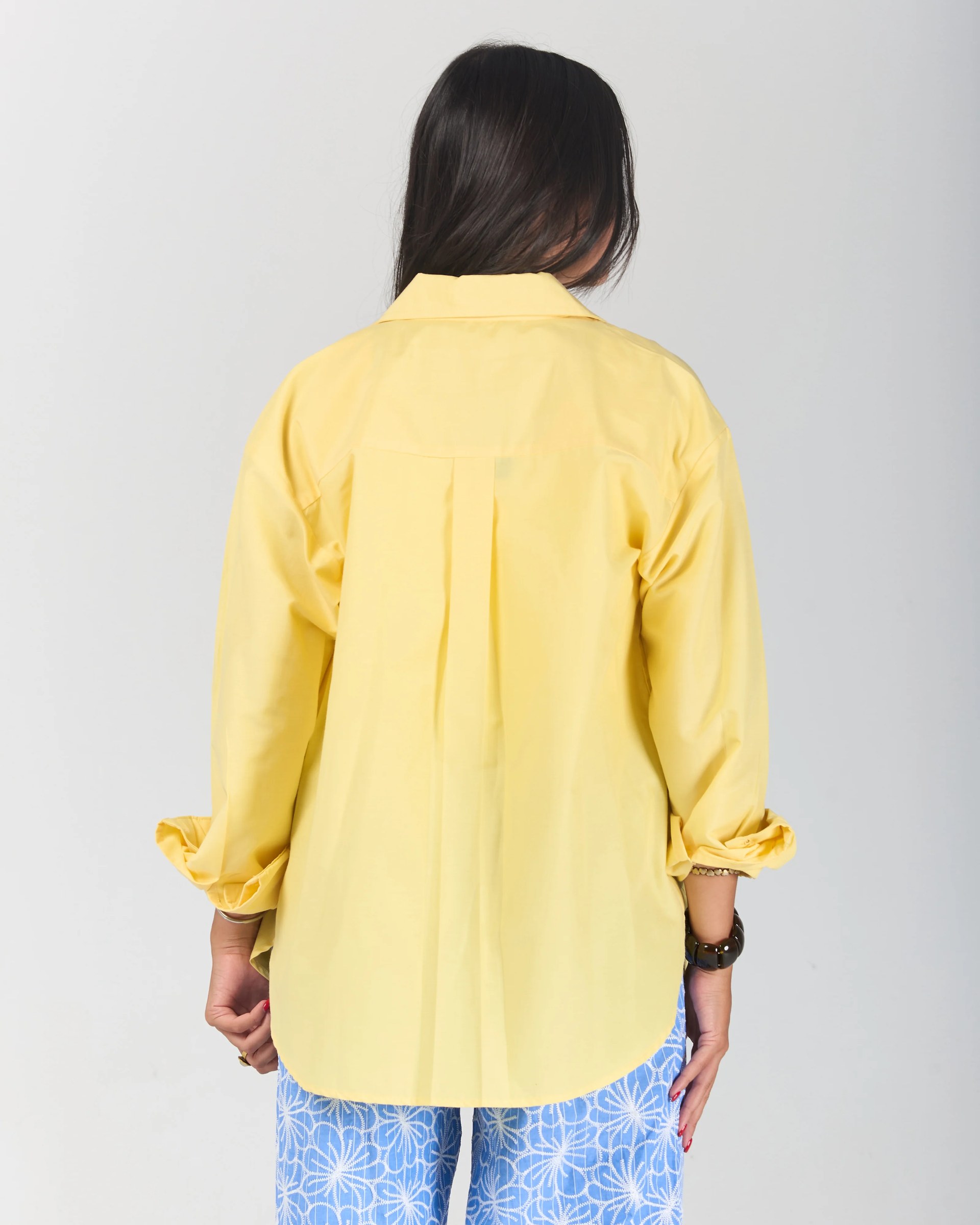 The Basic Shirt - Butter Yellow