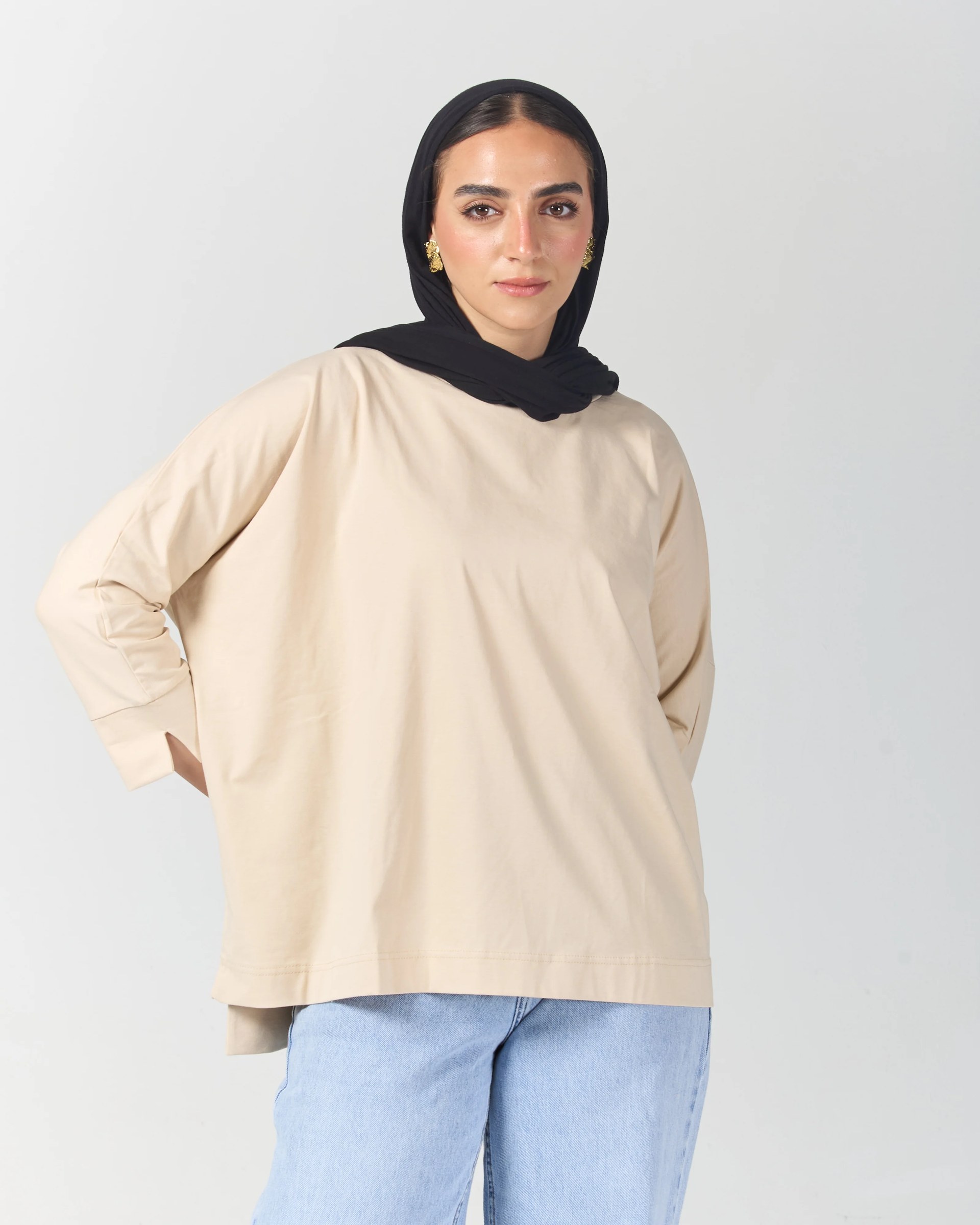 The Basic Tee - Beige