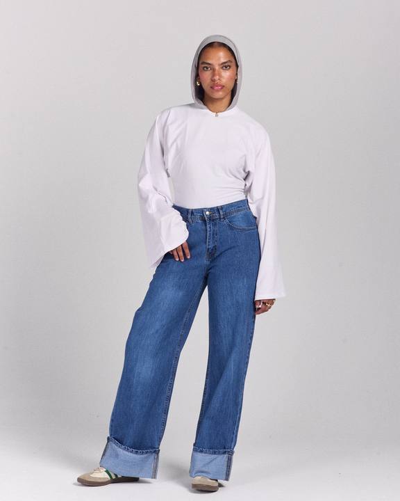 Flip Off Denim - Midi
