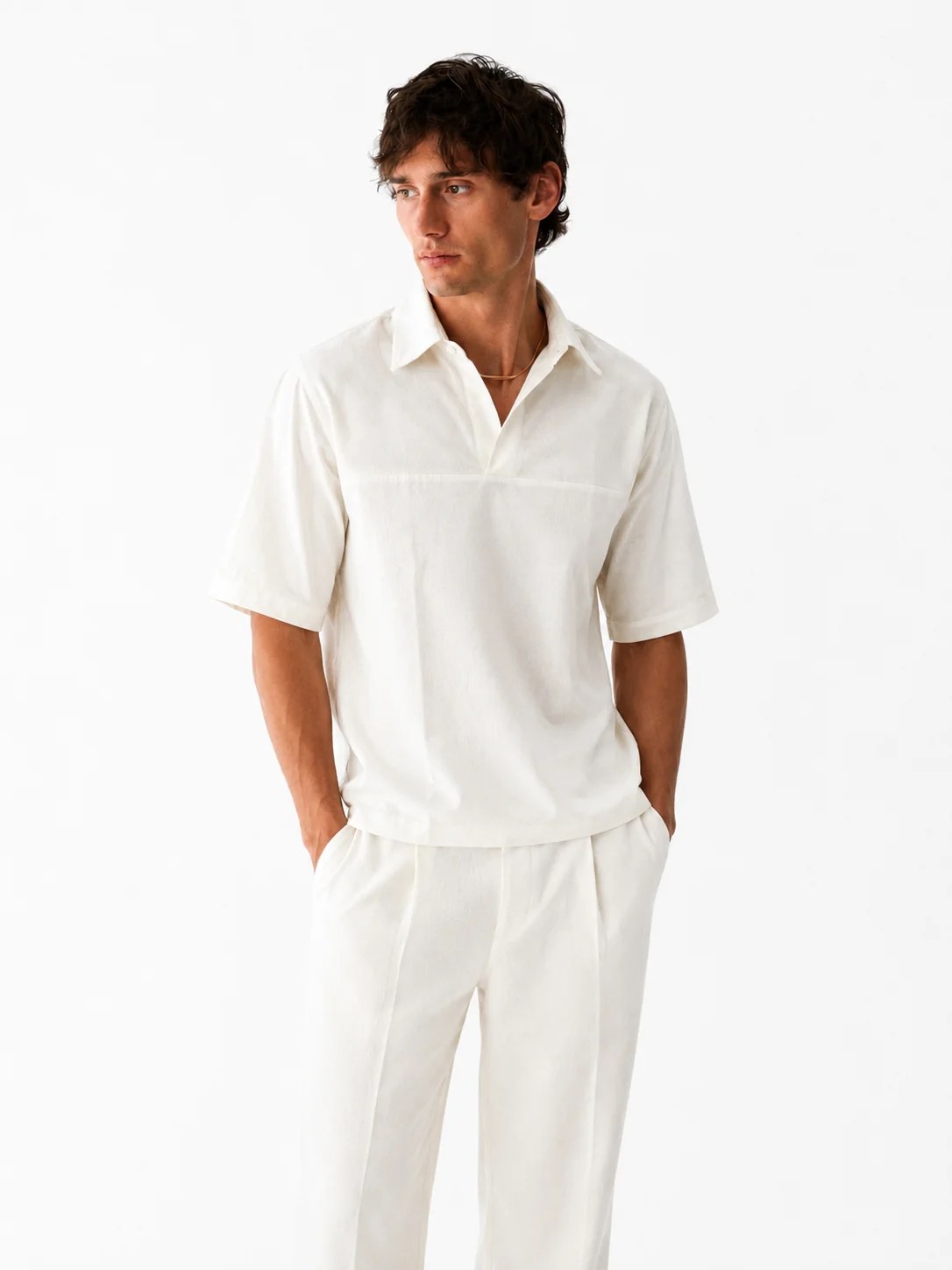 Linen Polo
