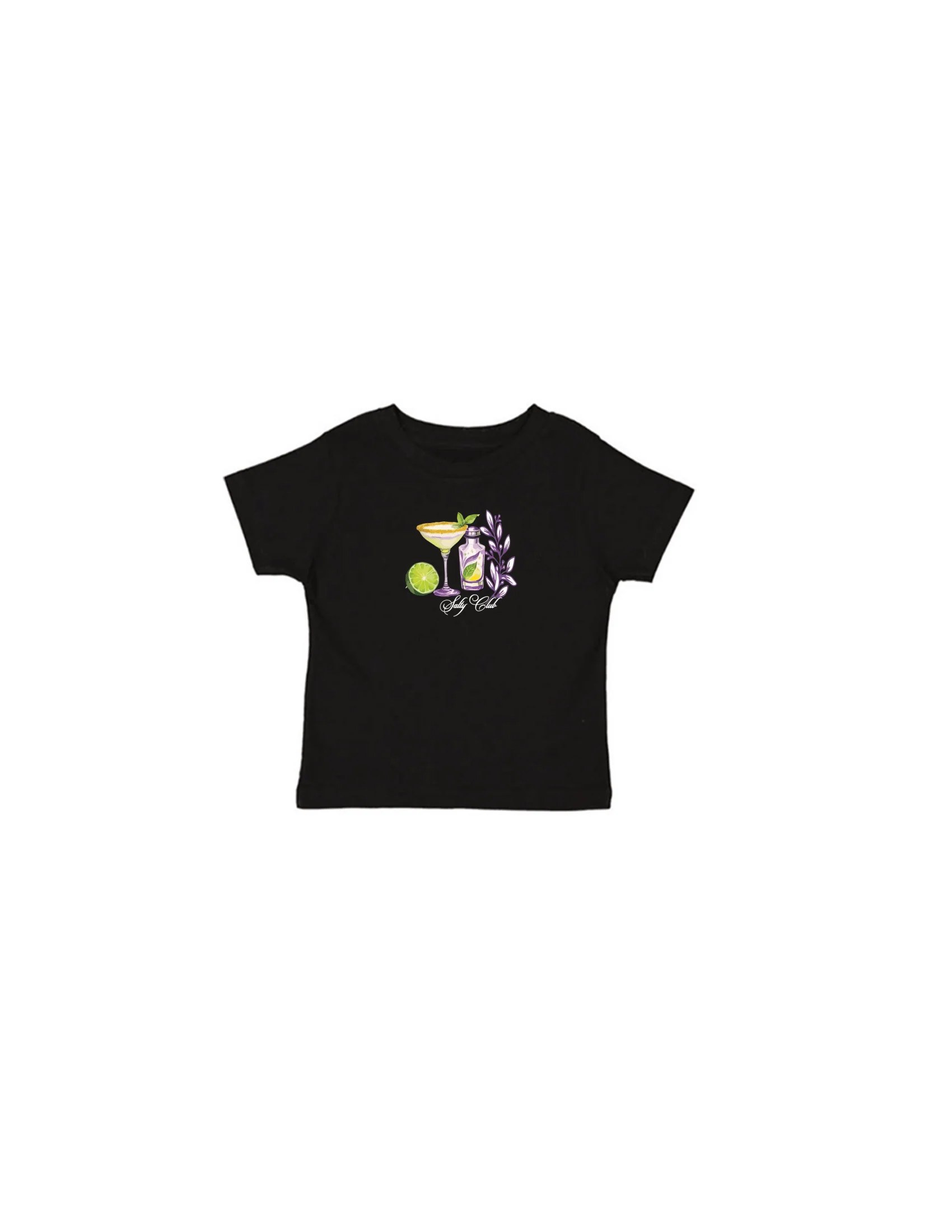 Cocktails baby tee