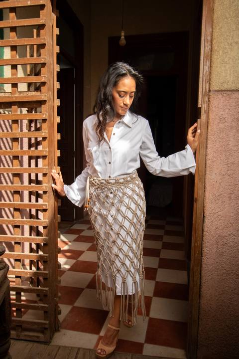 Saray Macramé Skirt