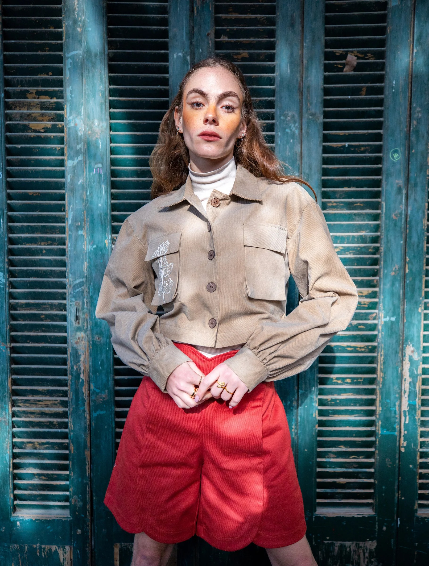 Malachai Cropped Bomber