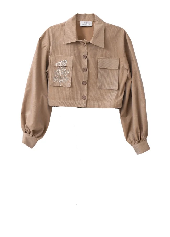 Malachai Cropped Bomber