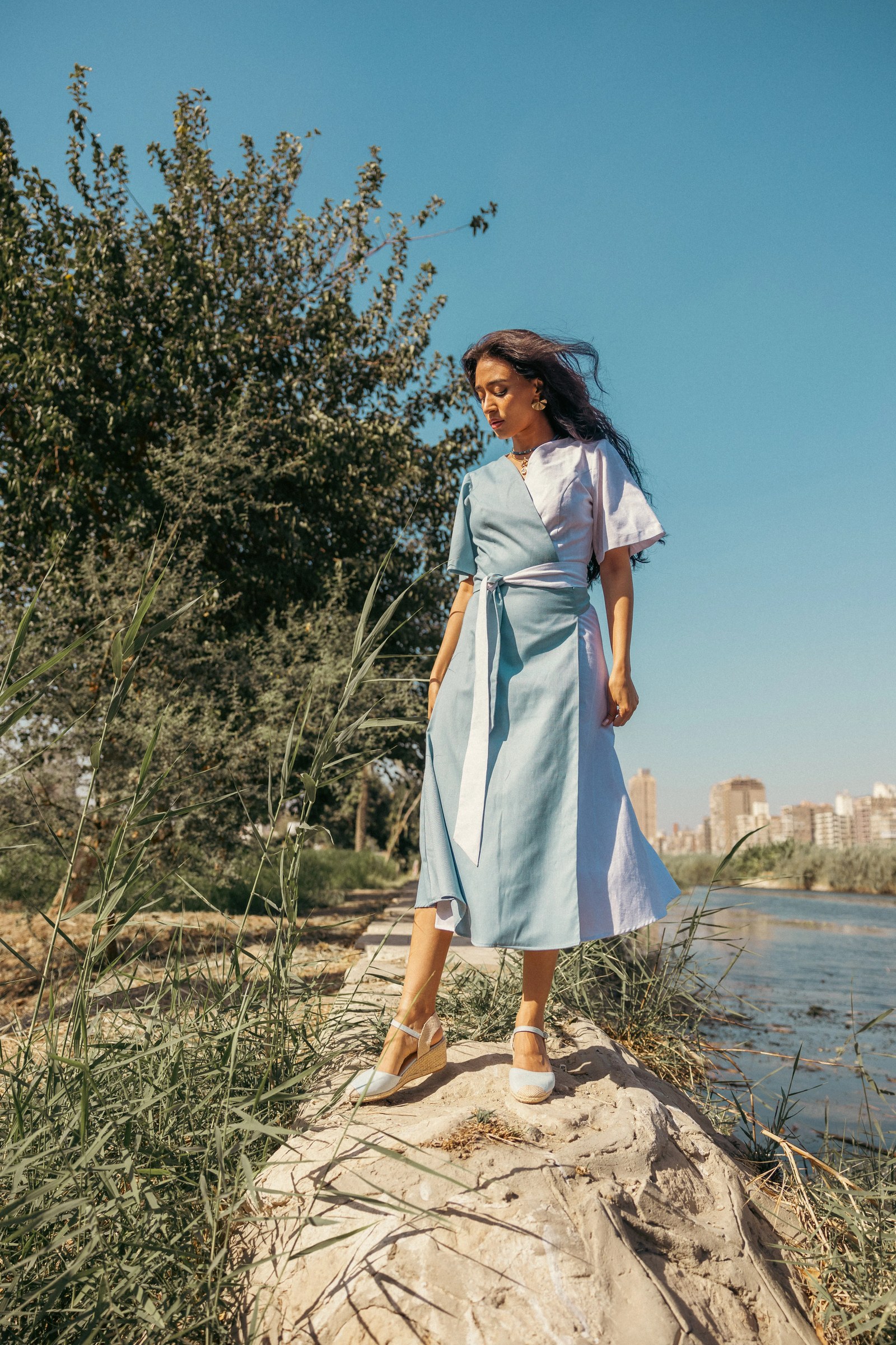 The Delta Wrap Dress