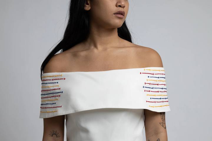 Malika Off-Shoulder Crop