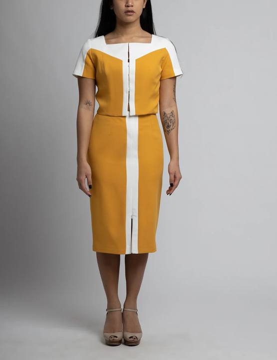 Pearl Pencil Skirt